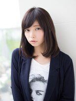 アトラスサロン 札幌大通り(Atras.salon)&nbsp;札幌/髪質改善/斜めバング☆くすみベージュ!大人ガーリー