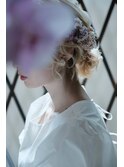 ブライダルヘアセット