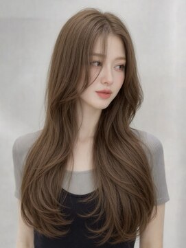 ノア 三宮店(NOA) 【NOA】透明感カラー×くびれロング大人可愛い