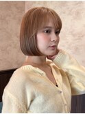 ☆【春日】オリーブグレー/ボブ/ココアベージュ/黒髪/小顔120