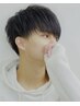 ショートメンズ縮毛矯正