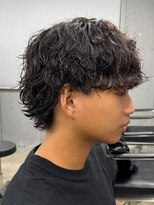 エルマーク 松山(L-MARK) 波巻きスパイラル/シャドウパーマ/フェザーパーマ/men's/メンズ