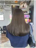 ブリーチなしオリーブグレージュ【自由が丘】