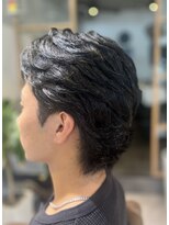 ネヴァー 綾瀬(Never) 外ハネニュアンスパーマ