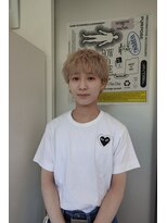 ウーズ ハラジュク(Ooze.HARAJUKU) ハッシュカットグレージュデザインカラーツートーンカラー原宿