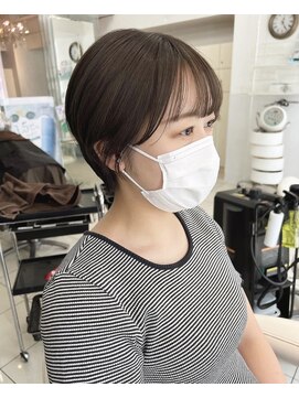 カヌレ 金沢文庫店 丸みショートボブ☆顔周りカット
