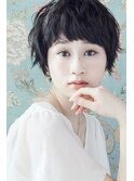 【銀座】CALON/ピュアなマッシュショートボブ