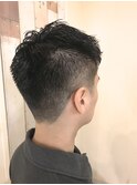 【TsuNE】バーバー系フェードスタイル