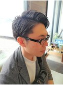 七三パート クセ毛風パーマ♪