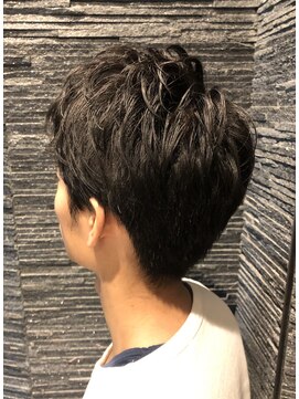 ヒロギンザ 御徒町店(HIRO GINZA) ナチュラルパーマスタイル〈理容室/メンズカット/上野御徒町〉