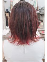 ギフト ヘアー サロン(gift hair salon)&nbsp;インナーイヤリングカラー×シルキーピンク☆