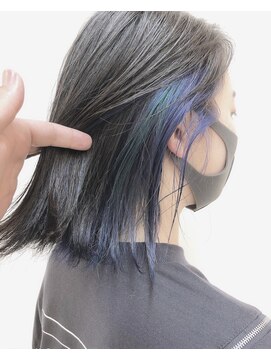 フェアリーテール つきのわ店 インナーカラバタmix