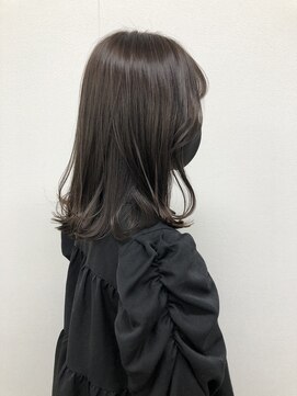 シェノン 梅田(CHAINON) くびれミディアッシュブラウン×小顔カット