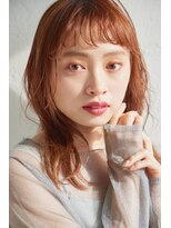 リトル アイズミ バイ ヴィーヴル(little aizumi by BIVRE)&nbsp;ショートバングアプリコットヘア
