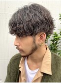 ツイストスパイラルパーマ/メンズマッシュ/波巻きパーマ[調布]