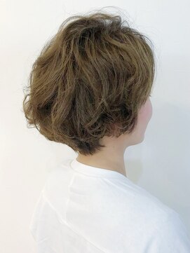 リコ(LIKO) お手入れ簡単☆ショートボブ☆デジタルパーマ/ハイライト