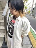 bibito 大人  punkhair ウルフ インナーブリーチボブ
