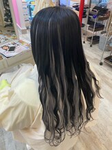 スノヘアードレッサーズディレーヴ(SUNO Hairdresser's DeReve) バレイヤージュエクステ