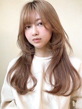 カナン 銀座(CANAAN) 大人気 ワンカールでガーリー ハイレイヤー ミルクティー