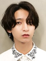 エルマーク(L-MARK) 韓国マッシュメンズマッシュツーブロック韓国カットメンズサロン