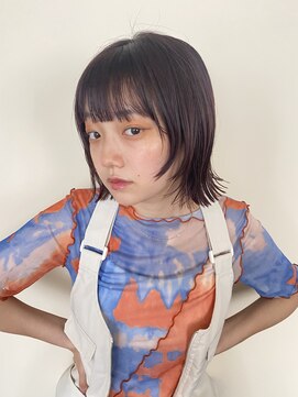 ヴェルダ 池袋店(verda) 顔まわりレイヤー×パープルカラー