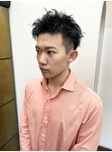 20代30代40代メンズツーブロック刈り上げビジカジオシャレ感