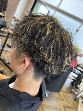 ステレオ ヘアデザイン 安城店(STEREO HAIR DESIGN) 波巻きスパイラル×メッシュ(6月)