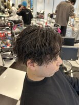 オーシャントーキョー(OCEAN TOKYO) メンズパーマツイスパ波巻きスパイラルマッシュセンターパート