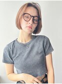 大人可愛い、かっこいい、３０代、４０代、５０代　ボブ