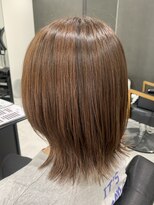 ディティール(Detail)&nbsp;ウルフレイヤーボブ×ショコラブラウン