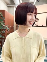 ノエ(noe) 切りっぱなしバーガンディー