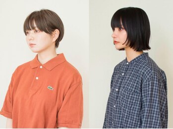 バイ(by)の写真/髪質やご要望に合わせて細部までこだわったあなただけのショートスタイルに。ショートに挑戦してみたい方も