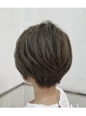 丸みショート