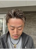 メンズホワイトハイライト岡山南中央町