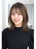 愛されミディアム!韓国風くびれヘア★