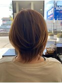 20代30代40代♪大人かわいい小顔レイヤーショートボブ☆