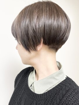 モリオフロムロンドン 原宿本店(morio from London) 【morio原宿】刈り上げショート　アッシュベージュ