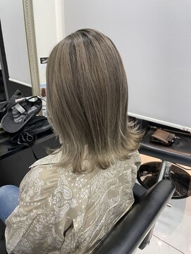 ヘアーデザイン ジェルム(Hair Design germe) 外ハネミディアムヘア #しのだスペシャル