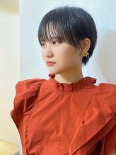 マイン(Mine) 黒髪マッシュショート　[若宮 宣弘]