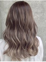 ユアーズヘア 新宿WEST(youres hair)&nbsp;3Dハイライト　バレイヤージュ　ミルクティーグレージュ