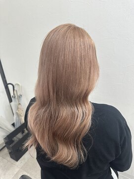 ラビス クローバー(Lovis clover) 『ゆうあ』ピンクベージュ♪♪熊谷/ブリーチ