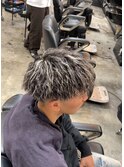 ホワイトメッシュツイスト