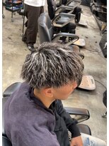 ボルド(MEN'S HAIR SALON BORDO)&nbsp;ホワイトメッシュツイスト