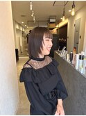 ボブベース顔まわりレイヤー