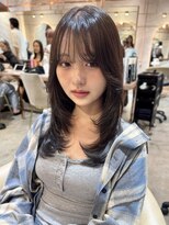 ロンド エスポワール 錦糸町(Lond espoir)&nbsp;◯ くびれヘア/アプリコットオレンジ/韓国/ブリーチ/レイヤー