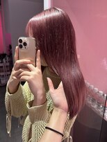 ダズリングディア(Dazzling Deer)&nbsp;ピンク/ピンクパープル/暗めカラー/ミディアムヘア