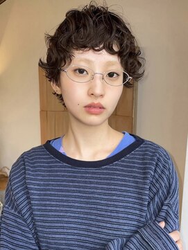 ラジ(Laji) ショートパーマ