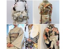 着付けもお電話にてご予約承っております。振袖/訪問着/留袖..