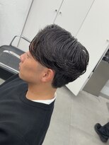 グルーマーズトウキョウ(GROOMER/S TOKYO)&nbsp;men's/メンズ/フェード/眉毛/ニュアンスパーマ/スペインカール