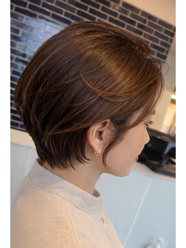 リドル ヘアー 駒生店(Riddle HAIR) 柔らかく動く大人ショート